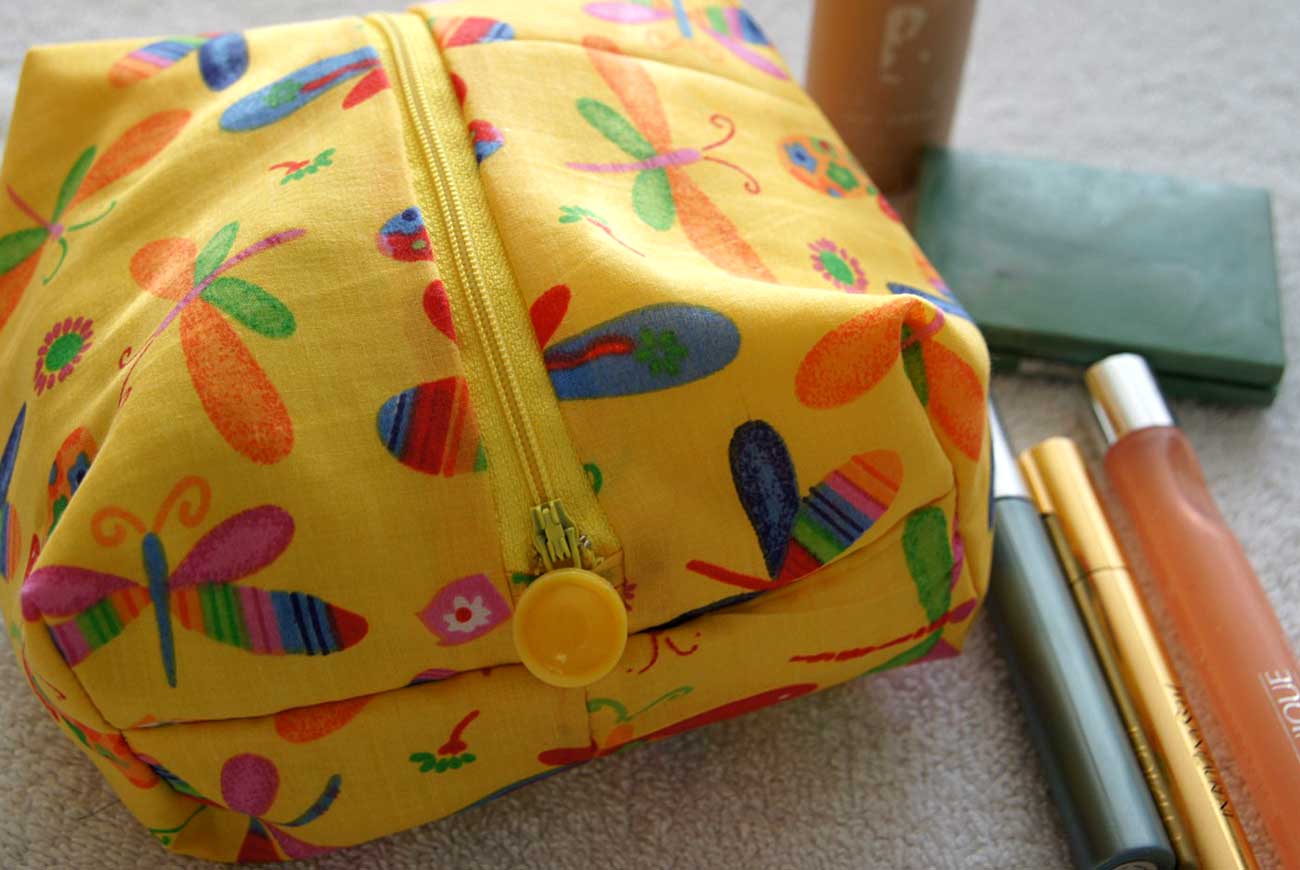 The Bits & Bobs Bag useful bags in pretty fabrics